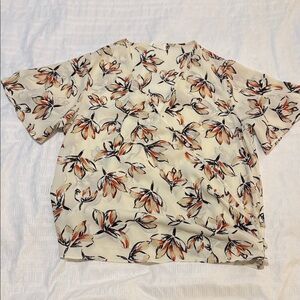 Floral Print Women's Top